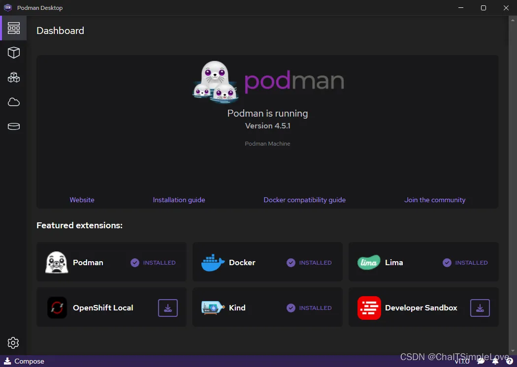 podman desktop