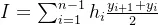 a3823e977022524f5c2e9e74de63562f_eq_I%3D%5Csum_%7Bi%3D1%7D%5E%7Bn-1%7Dh_%7Bi%7D%5Cfrac%7By_%7Bi&plus;1%7D&plus;y_%7Bi%7D%7D%7B2%7D.png