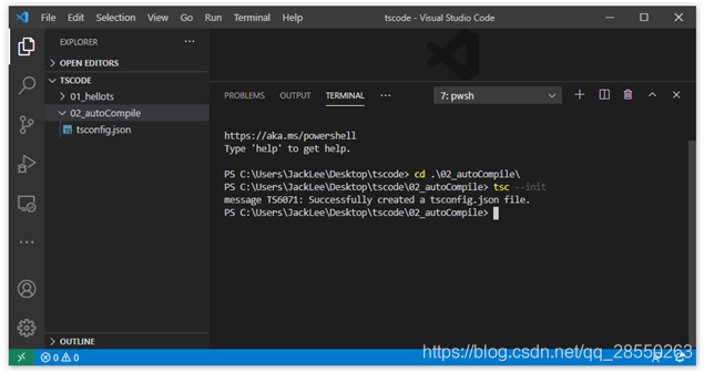 TypeScript笔记（2）—— 使用VSCode实时编译TypeScript代码-阿里云开发者社区