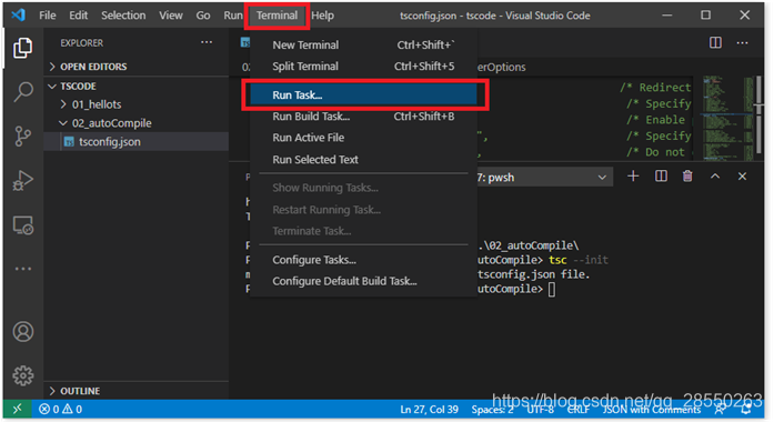 TypeScript笔记（2）—— 使用VSCode实时编译TypeScript代码-阿里云开发者社区