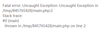 PHP异常处理函数,Thinkphp调试