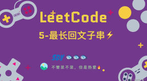 「LeetCode」5-最长回文子串⚡️