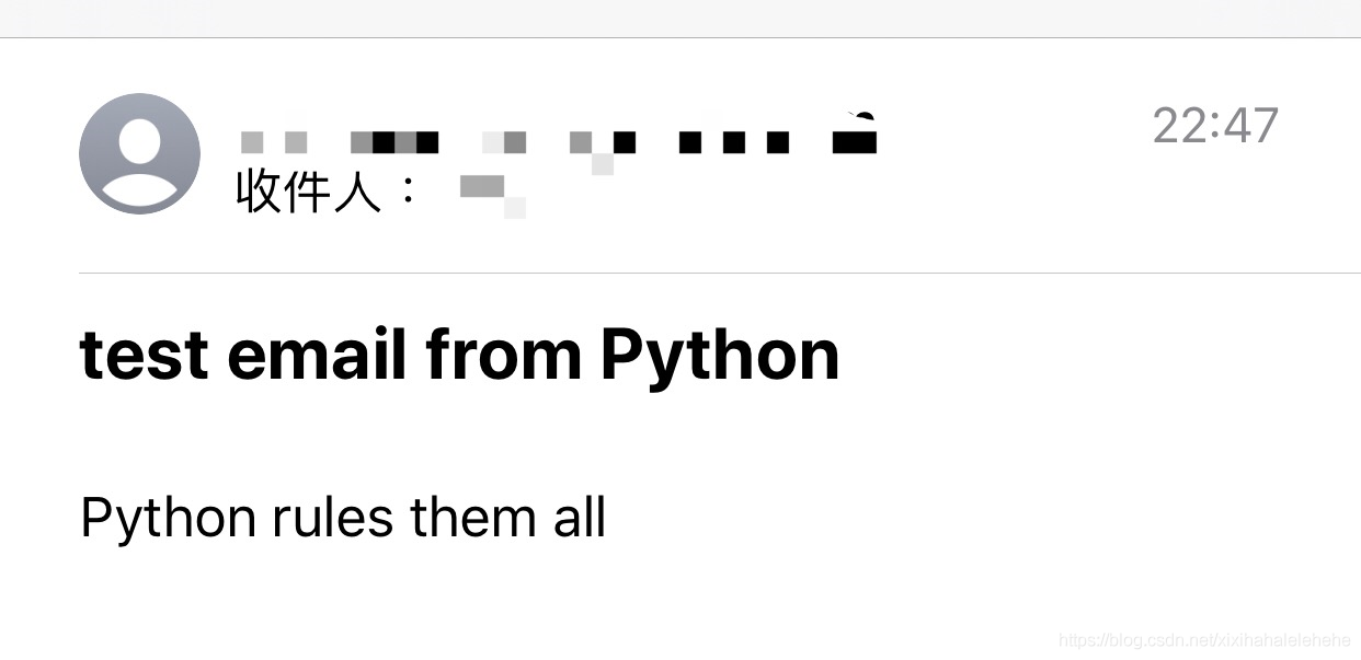 python stmplib与email模块邮箱详解