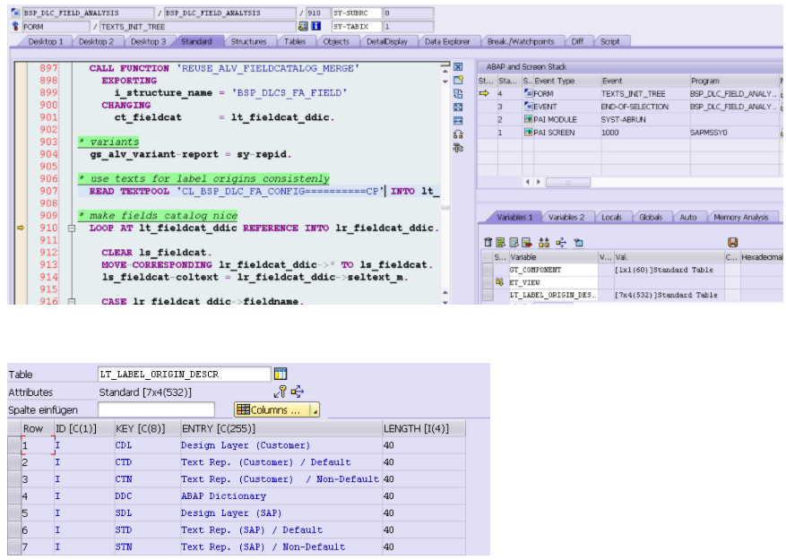 SAP CRM WebClient UI上UI标签文本的显示逻辑