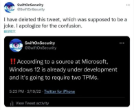又来了？曝微软下月将着手开发 Windows 12