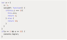 if(a==1 && a==2 && a==3) 结果为 true，怎么做到的？打破你的认知！