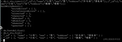「MongoDB」基础操作