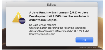 Mac：Eclipse配置启动Java路径