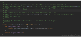 onGetLayoutInflater() cannot be executed until the Fragment is attached to the FragmentManager.