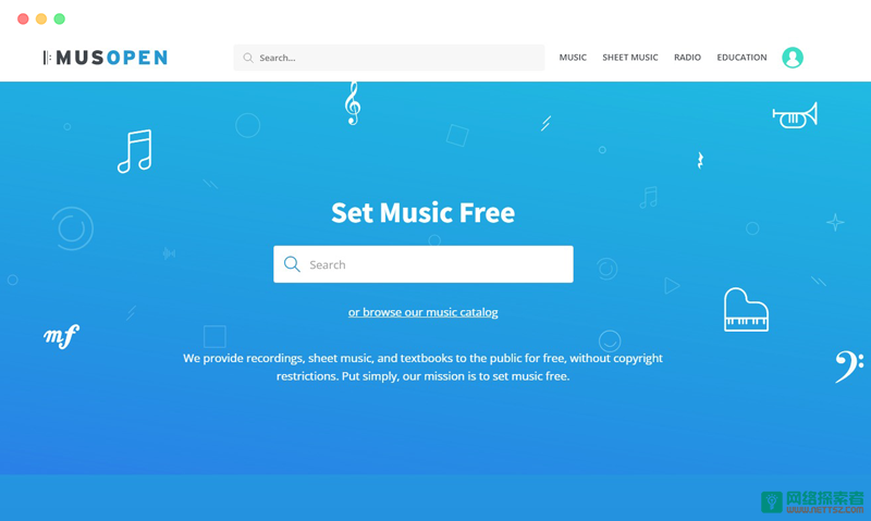 Musopen: 免费古典音乐录音与乐谱资源分享网站