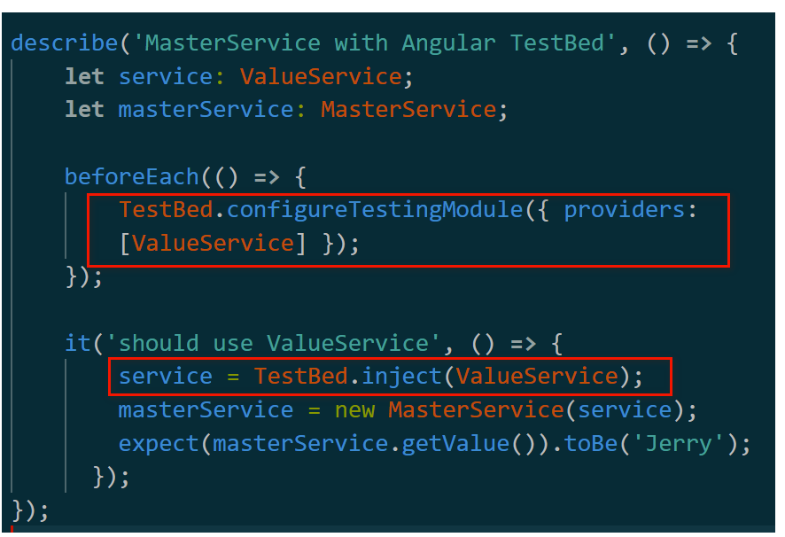 使用TestBed测试具有依赖关系的Angular服务阿里云开发者社区
