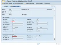 SAP RETAIL 商品主数据里影响自动补货结果的几个参数 I