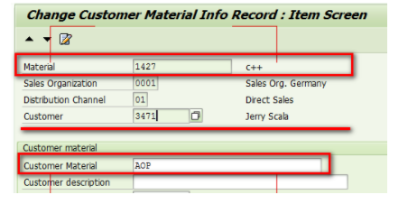 利用CRM中间件Middleware从ERP下载Customer Material的常见错误