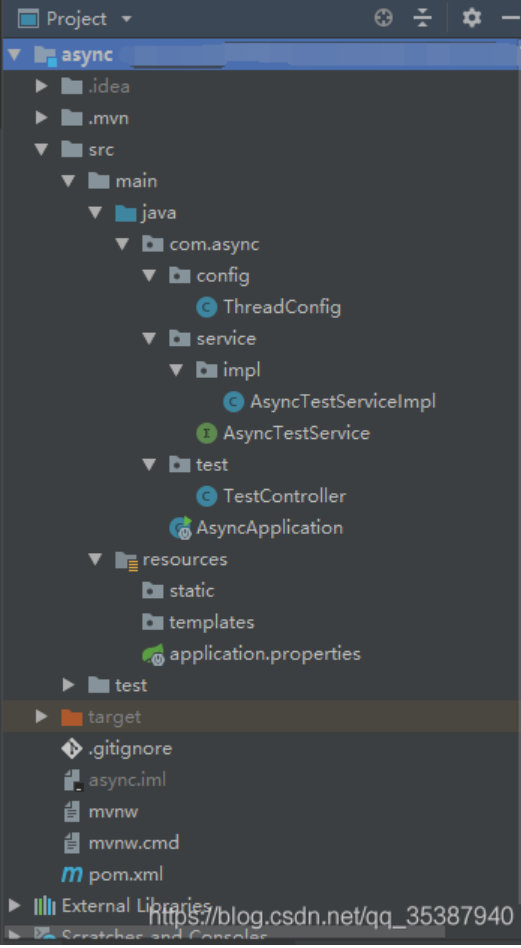 SpringBoot 最简单的使用异步线程案例 @Async