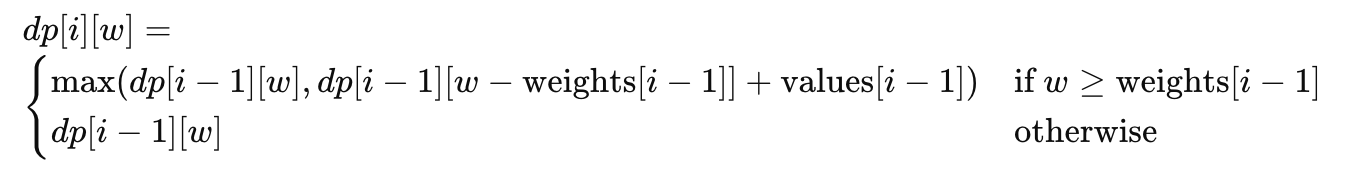 动态规划Dynamic programming详解-背包问题【python】
