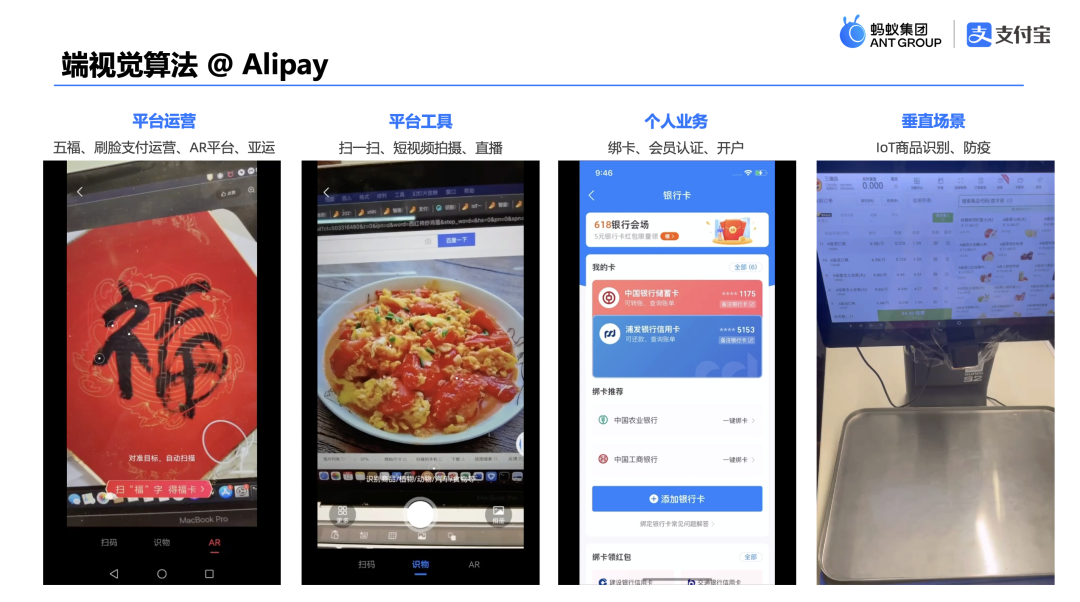 支付宝视觉算法与端智能
