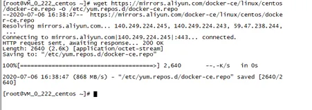 Centos7下docker-ce下载.安装.启动.配置镜像源