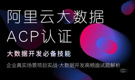 大数据开发必备技能—阿里云大数据ACP认证+大数据项目实战