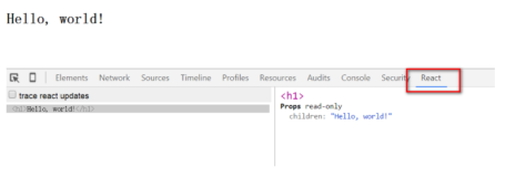 React的source code init时会自动检测Chrome dev tool的react extension装了没