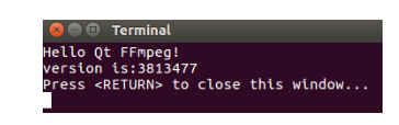 Ubuntu 下配置 Qt 的 FFmpeg 的开发环境