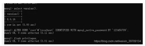 Navicat连接Mysql 8.0.16报错：Client does not support authentication protocol requested by server？  ———————————————— 版权声明：本文为CSDN博主「java李杨勇」的原创文章，遵循CC 4.0 BY-SA版权协议，转载请附上原文出处链接及本声明。 原文链接：https://blog.csdn.net/weixin_39709134/article/details/96336014