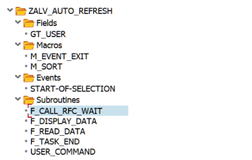 具备自动刷新功能的 SAP ABAP ALV 报表