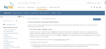mysql中根据json格式进行查询等操作