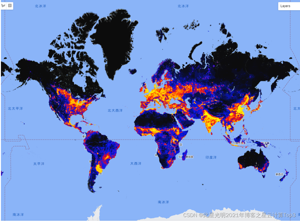 Google Earth Engine(GEE)——CSP gHM:全球人类改造