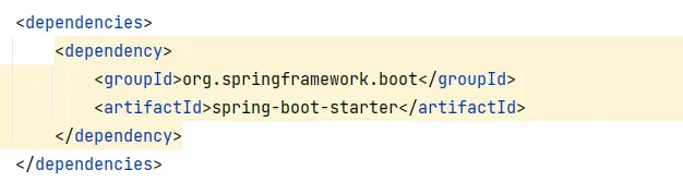 仅仅引入springboot的依赖.png