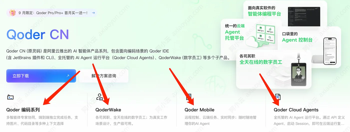 阿里云 Qoder CN 官网