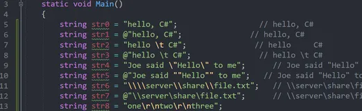 【C#基础】C# 变量与常量的使用