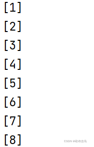 PYTHON list[]