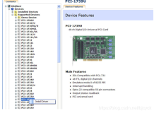 LabVIEW编程LabVIEW控制研华PCI-1739U例程与相关资料