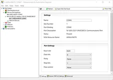 LabVIEW或MAX下的VISA测试面板中串口无法工作