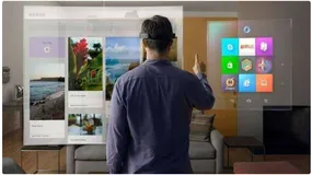 微软HoloLens来了，比Google Glass实用的多