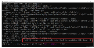 UnicodeDecodeError: ‘utf-8‘ codec can‘t decode byte 0xb0 in position 53: invalid start byte