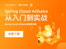 重磅下载 | Java 开发者必备手册《Spring Cloud Alibaba 从入门到实战》，阿里双11同款！