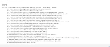 Sonar分析项目时失败ClusterBlockException[blocked by: [FORBIDDEN/12/index read-only / allow delete (api)];