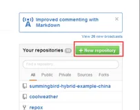 【GIT】使用Git命令窗口将本地工程提交至远程GitHub