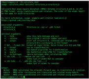 RMSD:通过旋转计算两个分子间的最小rmsd