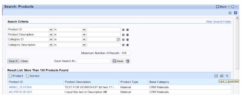 CRM 里面table download to excel的实现