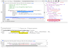 where does default 20 come from SAP UI5 growingThreshold