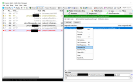 使用Fiddler为满足某些特定格式的网络请求返回mock响应