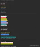 python文本颜色处理——termcolor模块