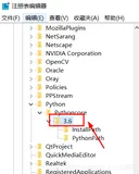 成功解决​​​​​​​安装pywin32时出现python version 3.6 required, which was not found in the registry（二）