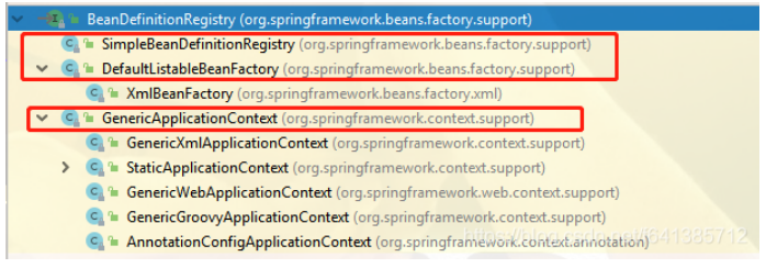 【小家Spring】Spring的Bean定义注册中心BeanDefinitionRegistry详解