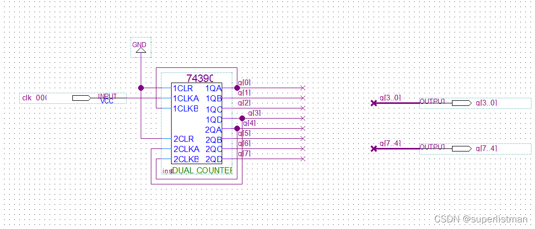 实验三 基于FPGA的数码管动态扫描电路设计 quartus/数码管/电路模块设计（下)