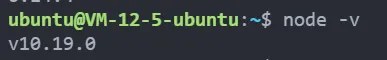 Ubuntu升级nodejs版本