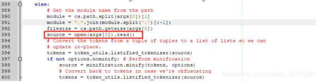 Python 技术篇 - 修改pyminifier库源码解决编码不一致导致的报错问题：‘gbk‘ codec can‘t decode byte 0x80 in position 54