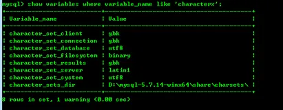 MySQL---数据库从入门走向大神系列(三)-修改数据库编码/DOS窗口编码